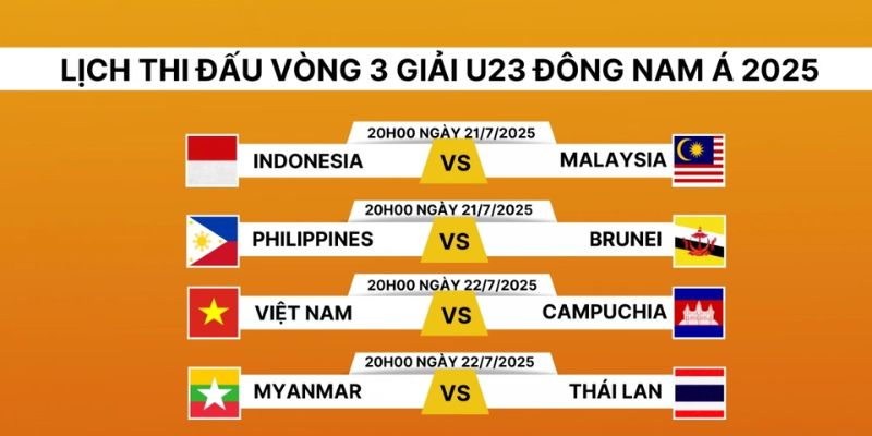 Lịch thi đấu bóng đá hấp dẫn