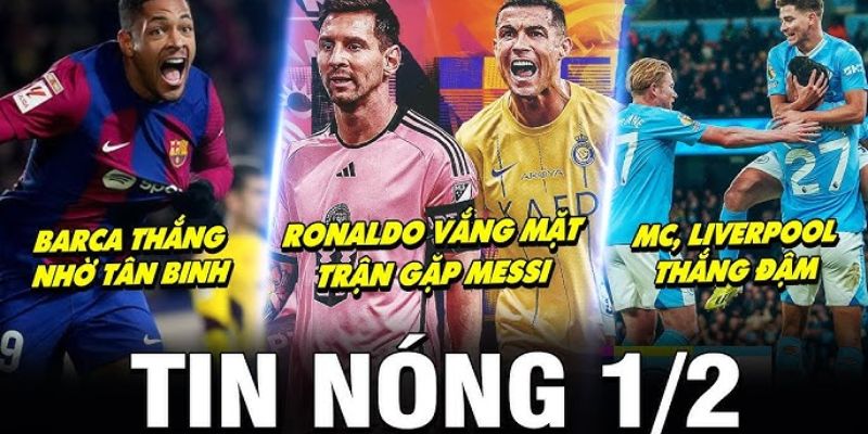 Cập nhật tin nóng bóng đá mới nhất